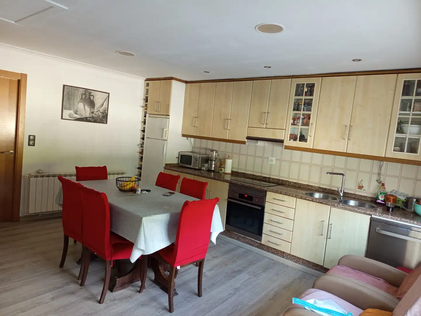 Cuina de Casa o xalet en venda en Ourense Capital  amb Aire condicionat, Calefacció i Jardí privat