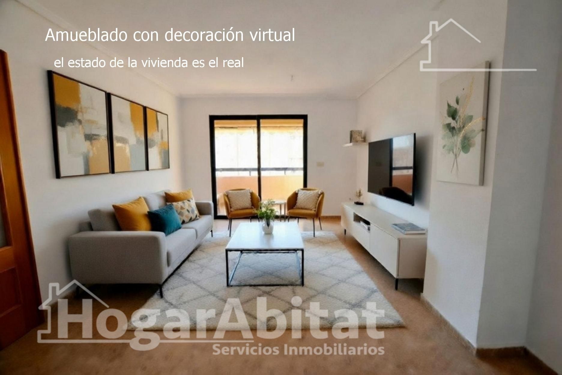 Living room of Flat for sale in Alicante / Alacant  with Air Conditioner, Terrace and Storage room
