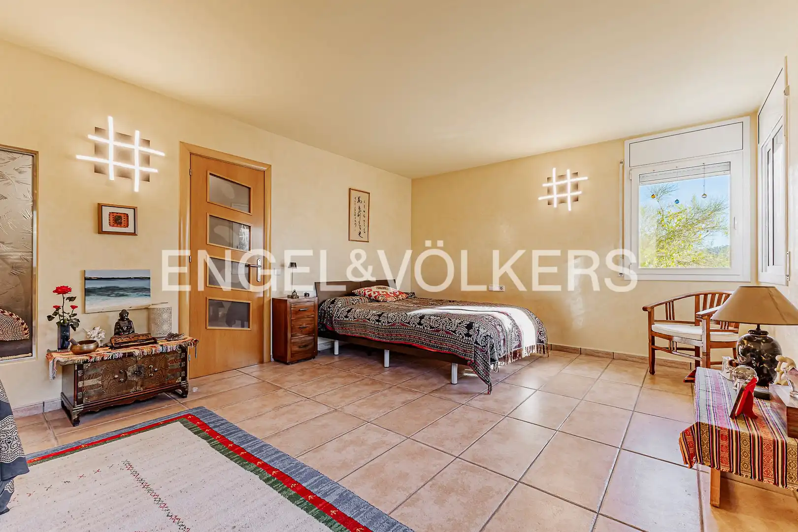 Bedroom of Houses for sale in Sant Cugat del Vallès  with Heating, Private garden and Storage room