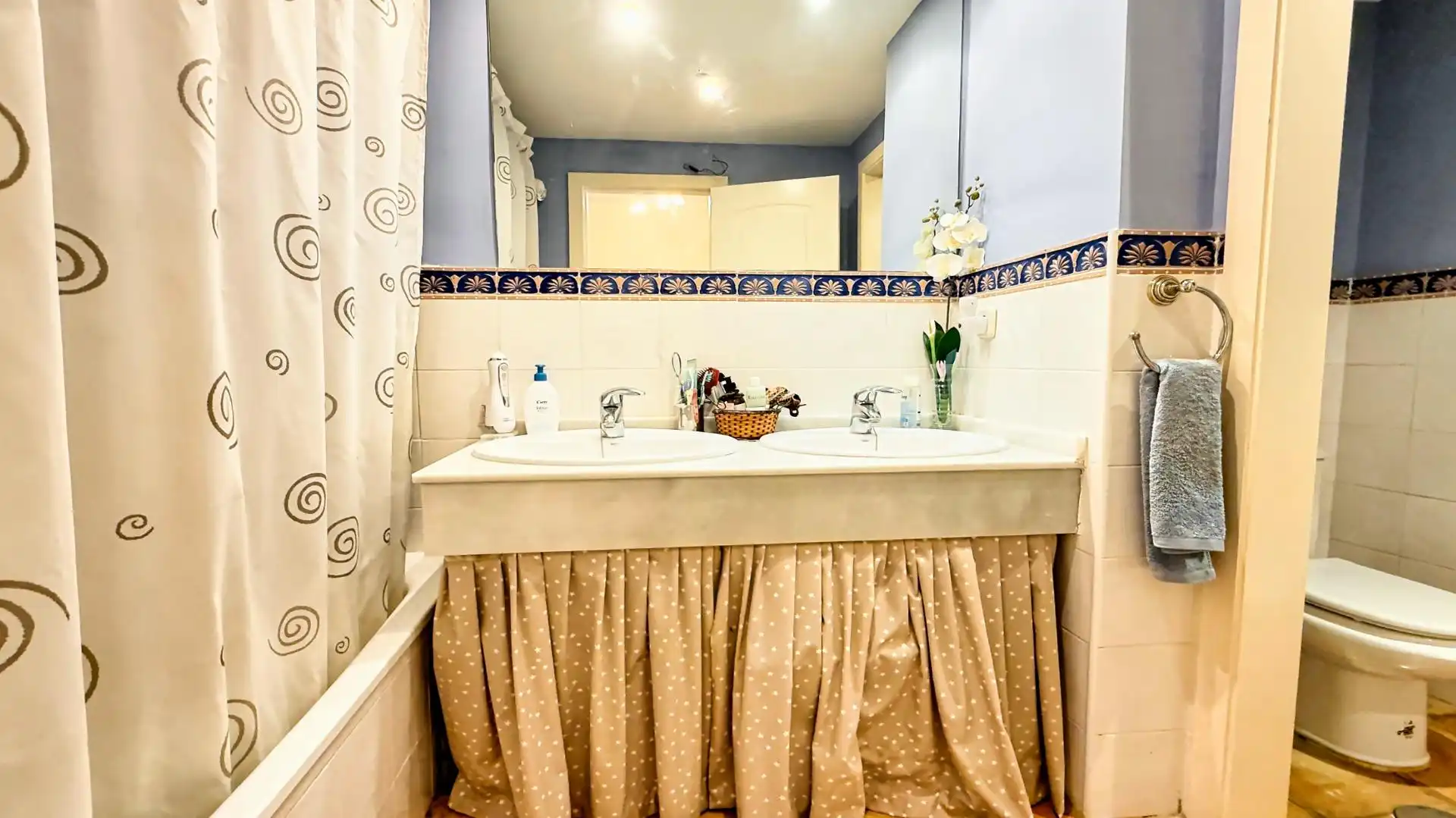 Baño de Casa adosada en venta en Finestrat con Aire acondicionado, Jardín privado y Terraza