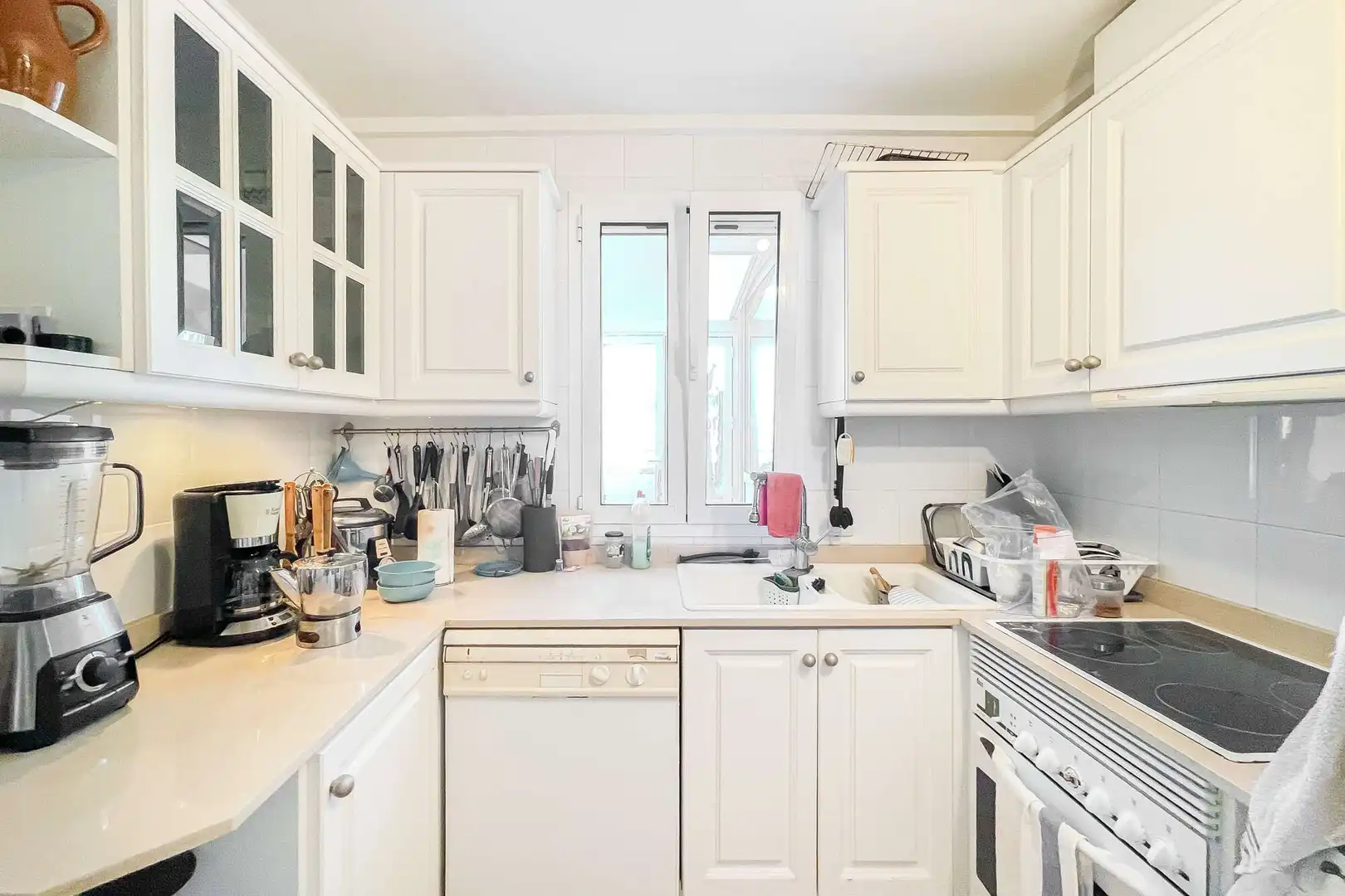 Kitchen of Flat for sale in Sant Llorenç des Cardassar  with Air Conditioner, Terrace and Furnished