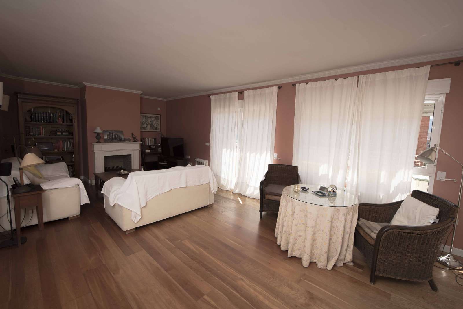Sala d'estar de Apartament per a compartir en  Murcia Capital amb Aire condicionat i Terrassa