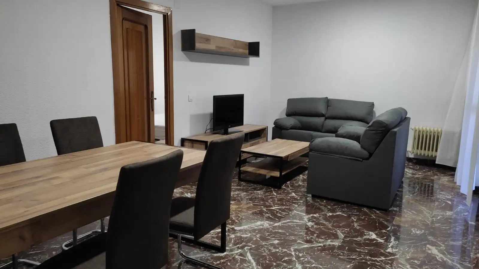 Living room of Flat for rent in Granada  with Heating