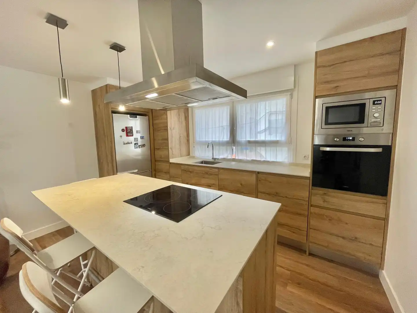 Kitchen of Flat for sale in Santurtzi   with Heating and Furnished
