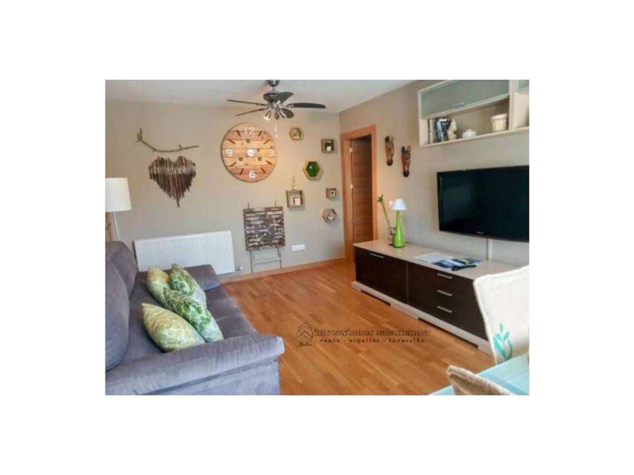 Sala de estar de Apartamento en venta en Salamanca Capital con Calefacción, Balcón y Piscina comunitaria