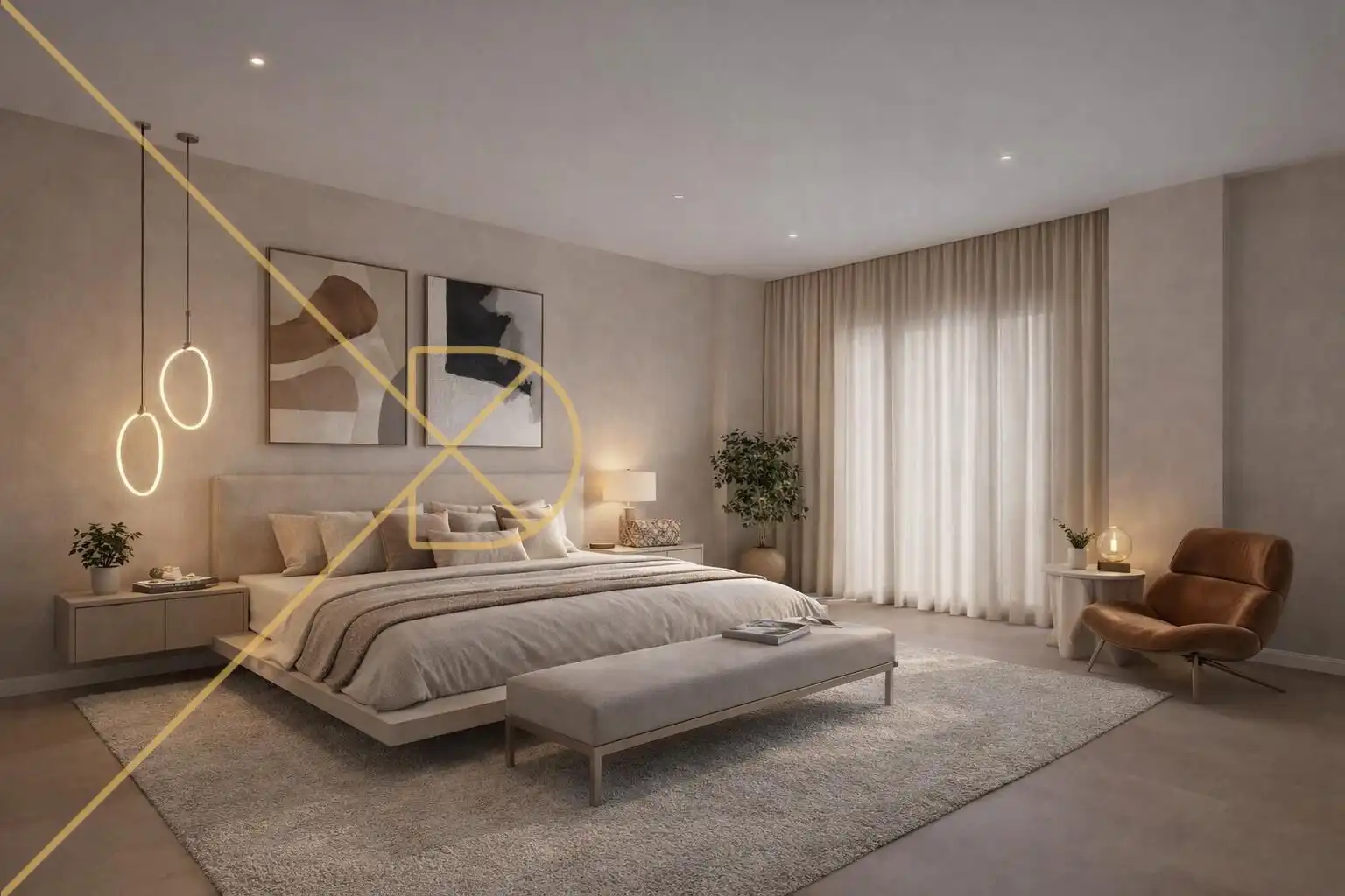 Bedroom of Houses for sale in Barcelona  with Parquet flooring