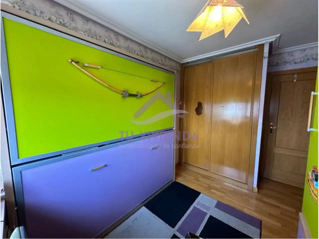 Bedroom of Attic for sale in Valladolid  with Heating, Parquet flooring and Terrace