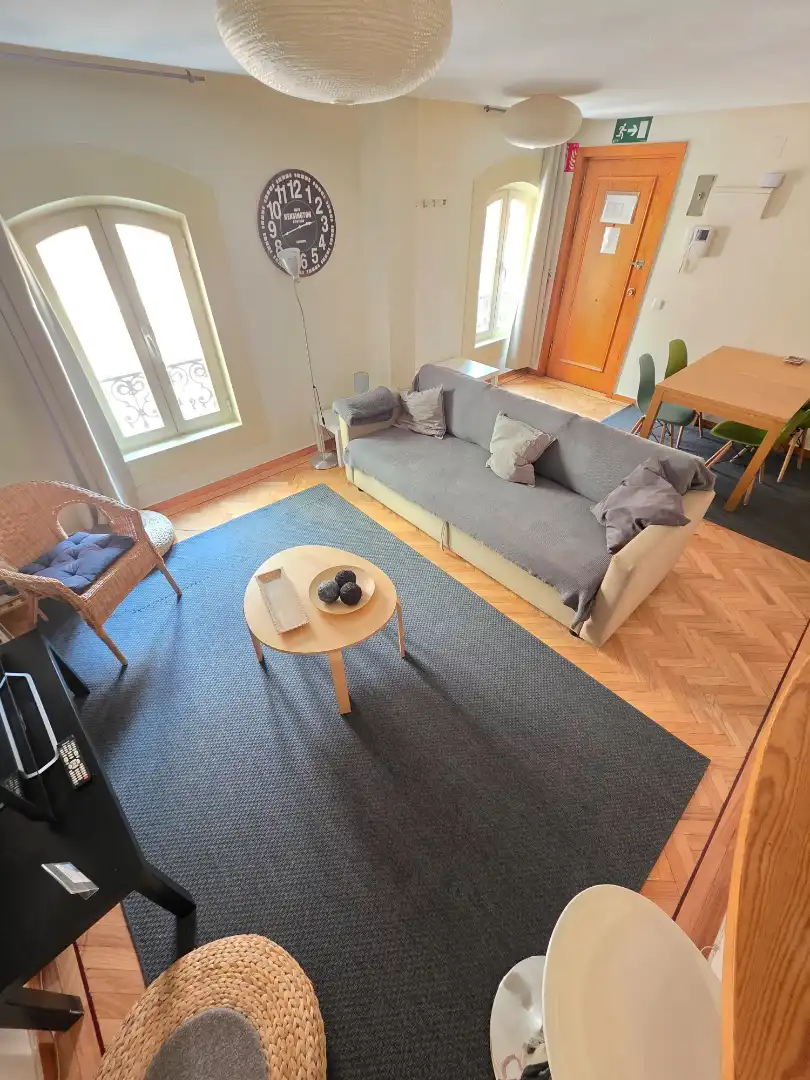 Living room of Duplexes for sale in Madrid  with Air Conditioner, Heating and Parquet flooring