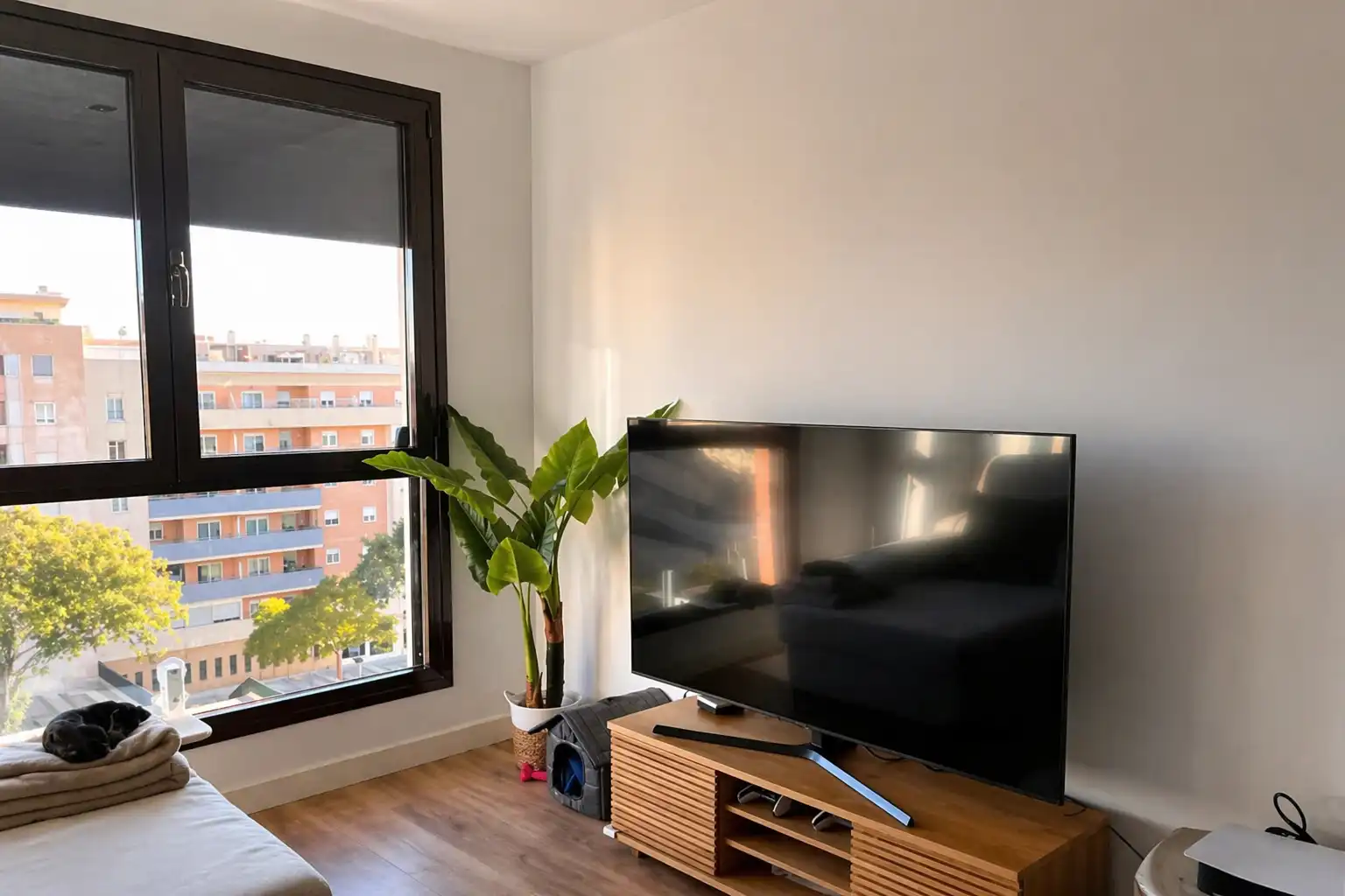 Living room of Flat for sale in Málaga  with Air Conditioner, Heating and Oven