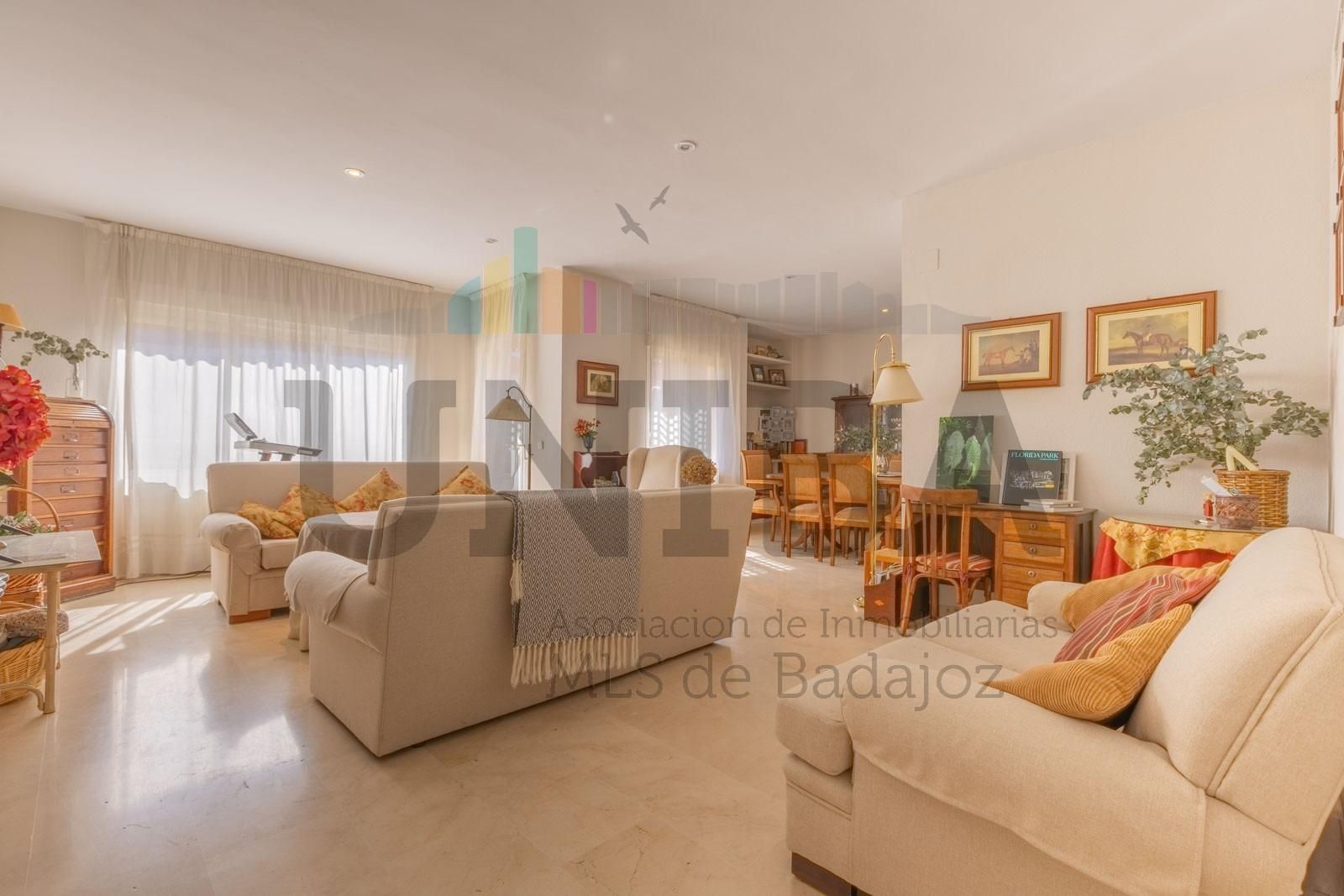 Sala d'estar de Pis en venda en Badajoz Capital amb Aire condicionat, Calefacció i Balcó