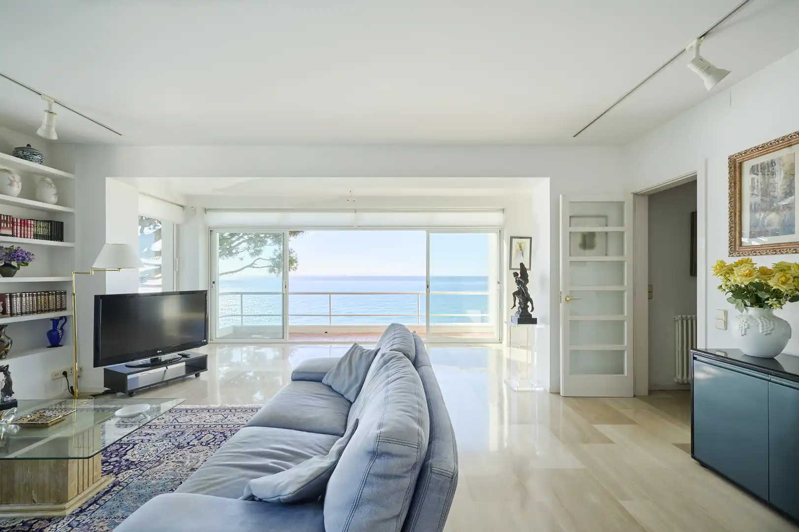 Sala d'estar de Casa o xalet en venda en Arenys de Mar amb Aire condicionat, Calefacció i Jardí privat