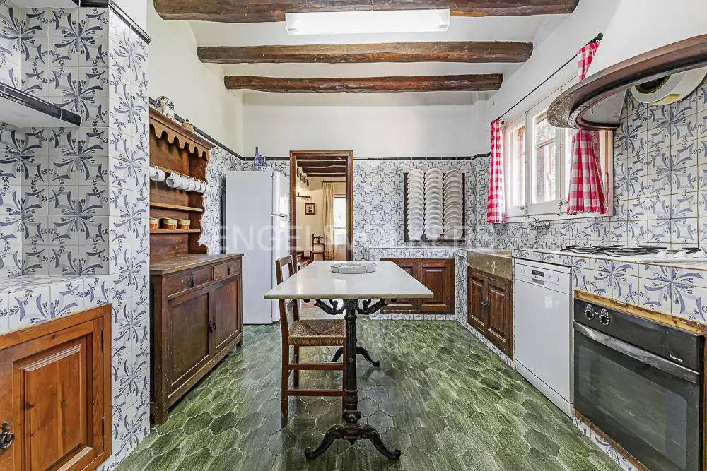Kitchen of Country homes for sale in Aiguamúrcia  with Heating, Private garden and Balcony