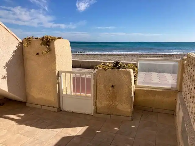 Jardín de Apartamento en venta en Roquetas de Mar con Aire acondicionado y Piscina comunitaria
