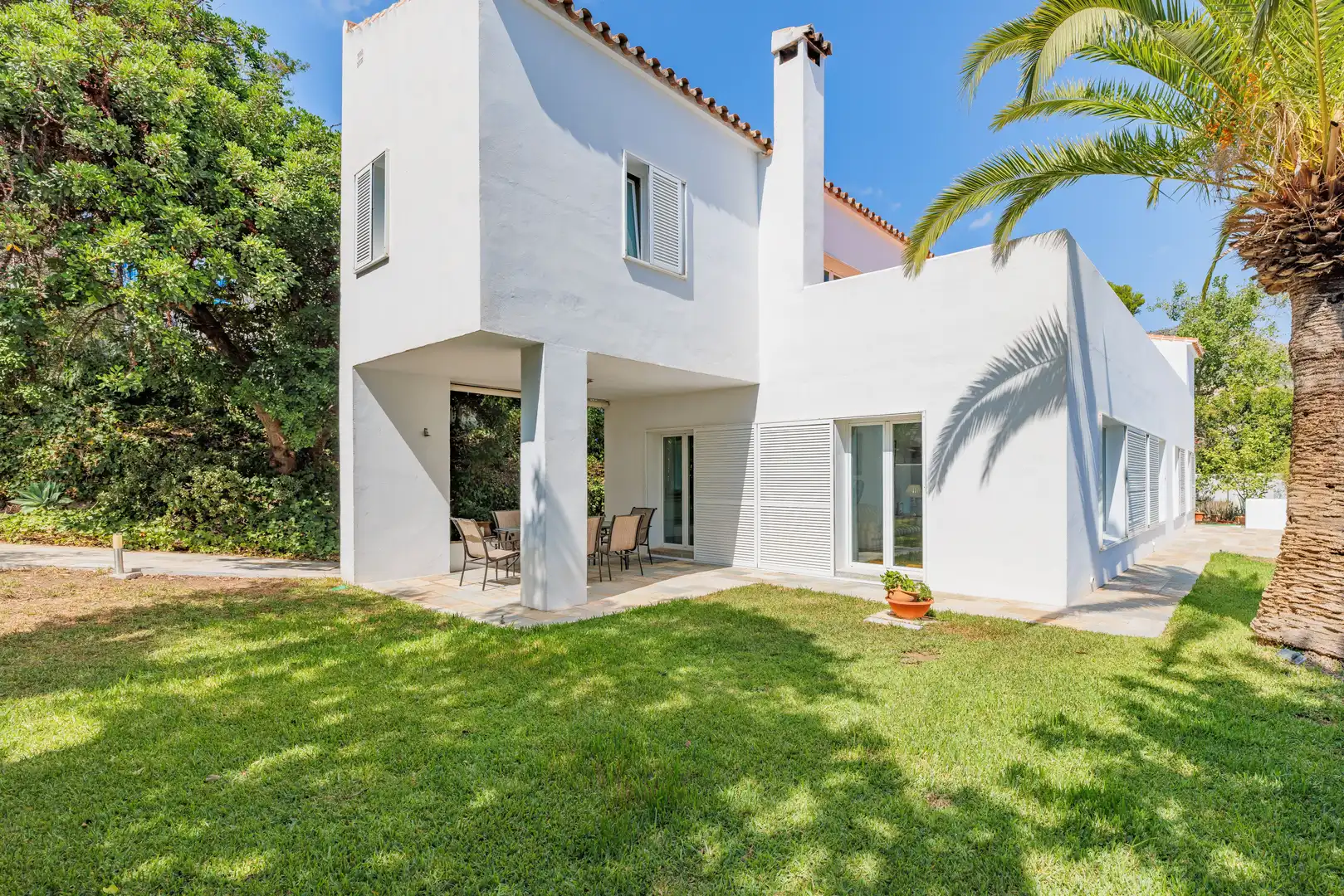 Jardín de Casa o chalet en venta en Benalmádena con Aire acondicionado, Calefacción y Jardín privado