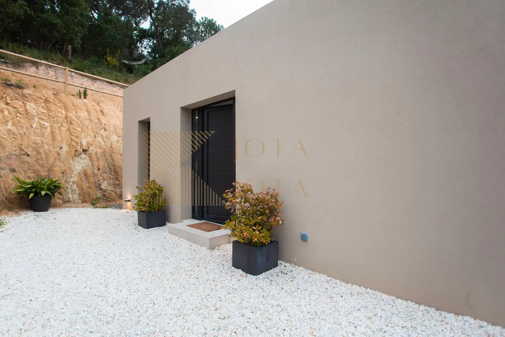 Vista exterior de Casa o chalet en venta en Vidreres con Aire acondicionado, Jardín privado y Parquet