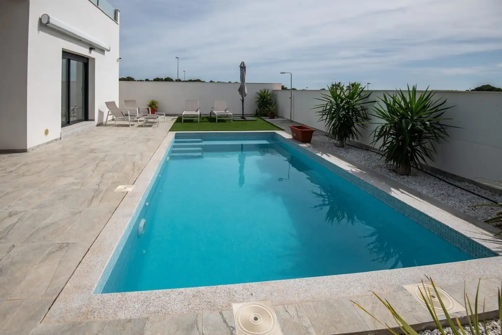 Piscina de Casa o chalet en venta en Pilar de la Horadada con Balcón