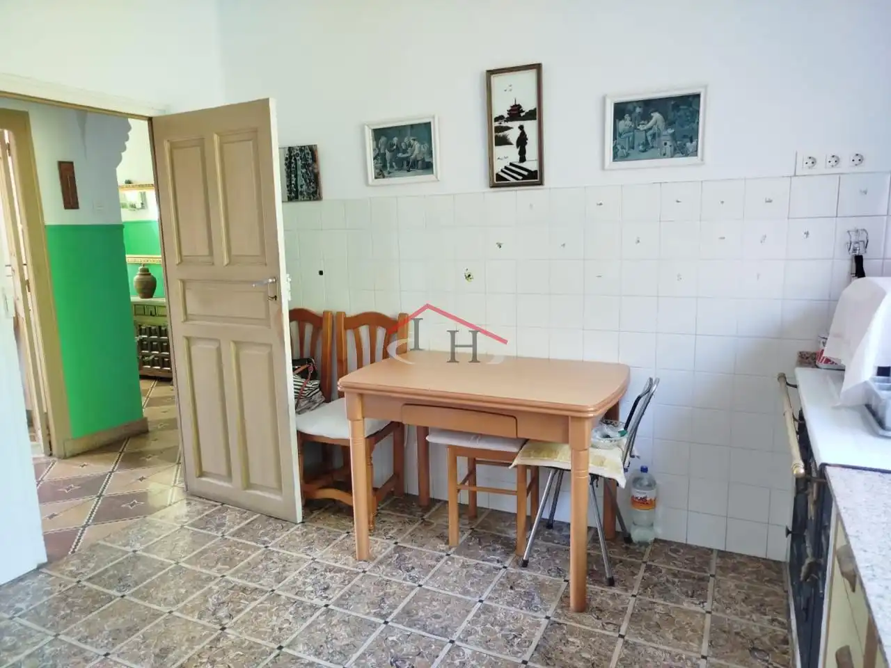 Cuina de Casa o xalet en venda en Onzonilla amb Jardí privat i Traster