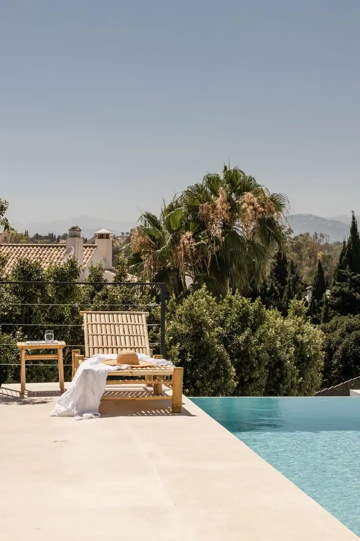 Terraza de Casa o chalet en venta en Marbella con Aire acondicionado, Jardín privado y Terraza