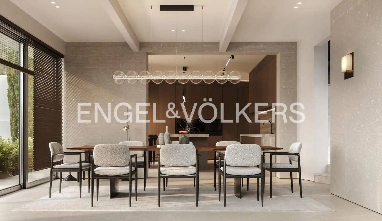 Comedor de Casa o chalet en venta en Barcelona con Aire acondicionado, Calefacción y Jardín privado