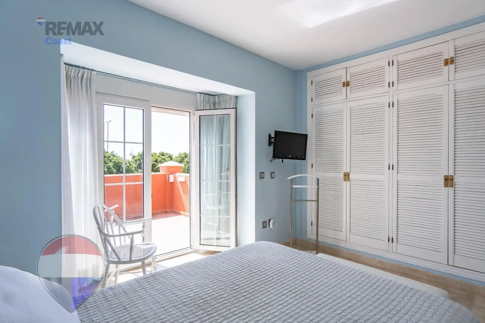 Schlafzimmer von Einfamilien-Reihenhaus zum Verkauf in Torremolinos mit Klimaanlage, Heizung und Terrasse