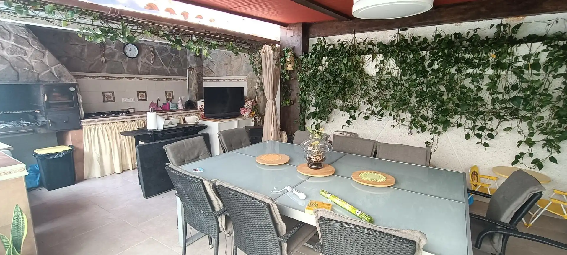 Terraza de Casa adosada en venta en La Nucia con Aire acondicionado, Calefacción y Jardín privado