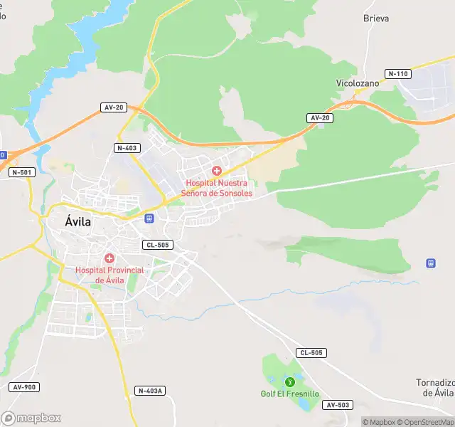 Vista exterior de Piso en venta en Ávila
