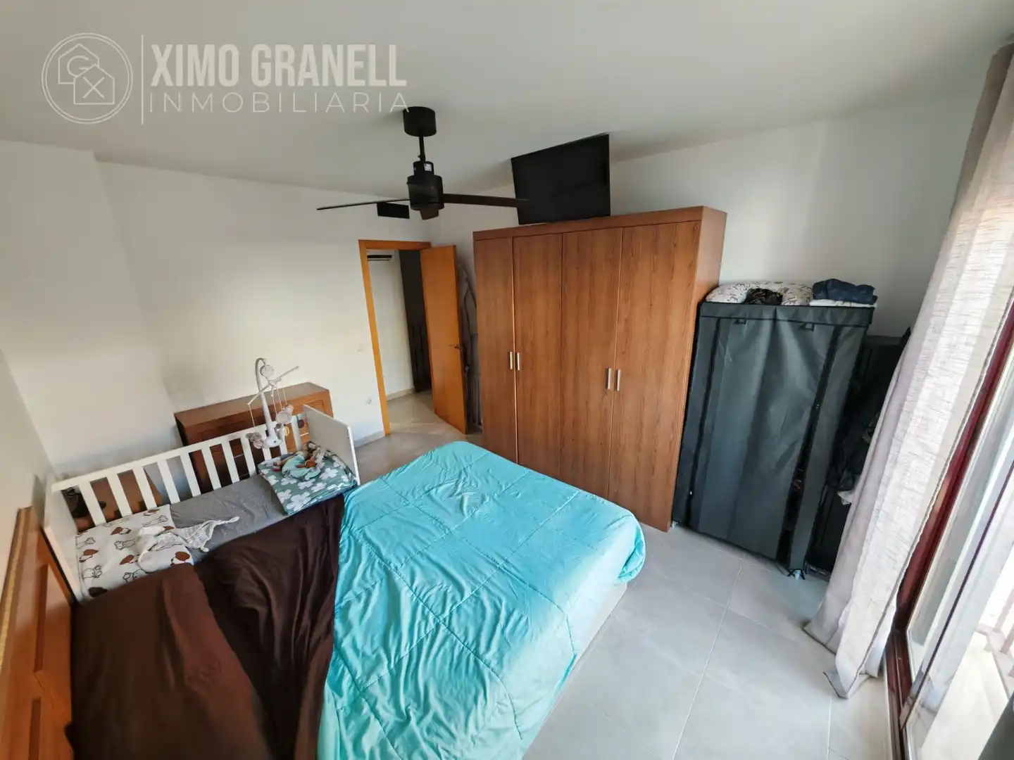 Schlafzimmer von Maisonette zum Verkauf in La Vall d'Uixó mit Klimaanlage, Heizung und Möbliert