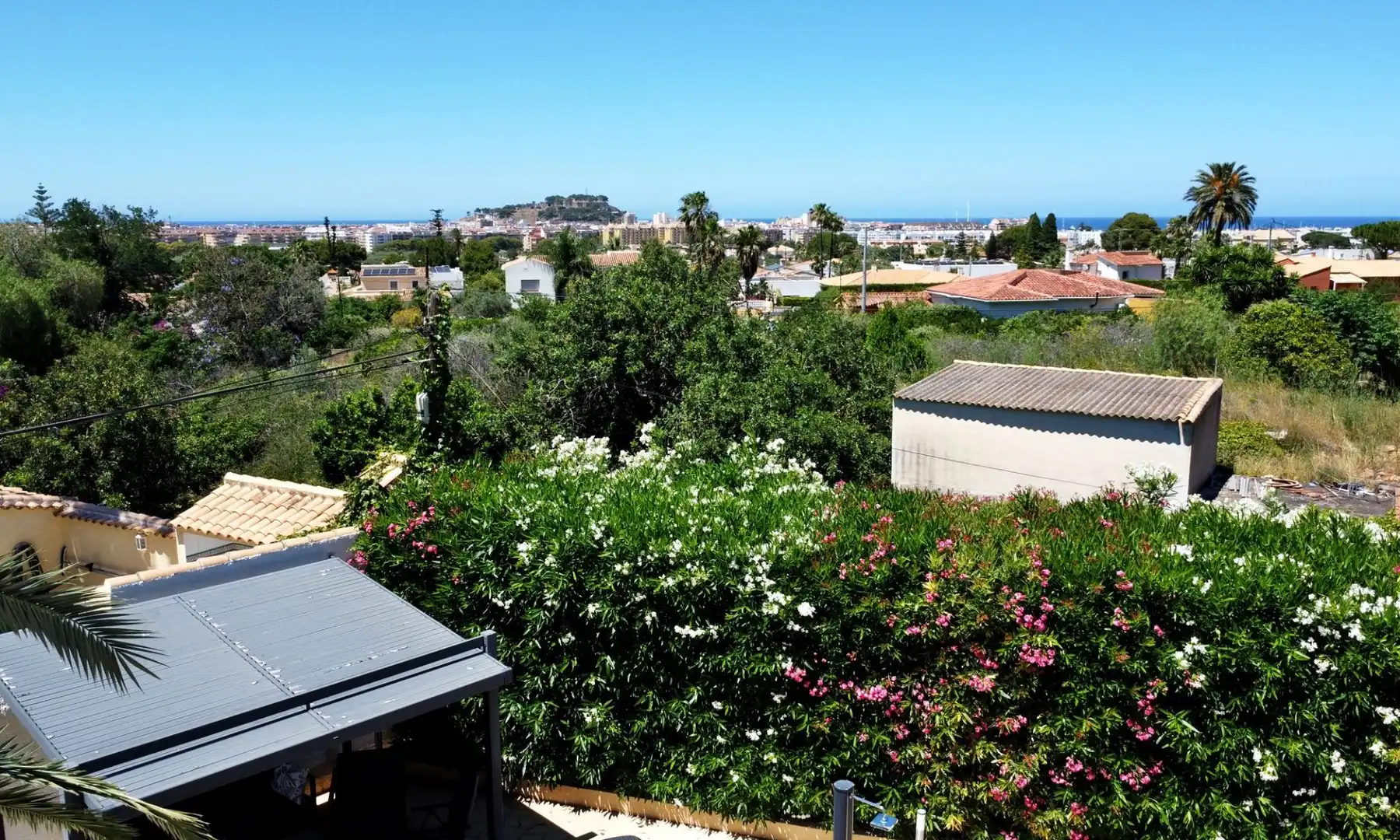 Vista exterior de Casa o chalet en venta en Dénia con Aire acondicionado, Calefacción y Jardín privado