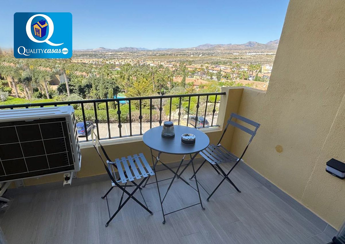 Balcony of Apartment for sale in Mutxamel  with Air Conditioner, Terrace and Community pool