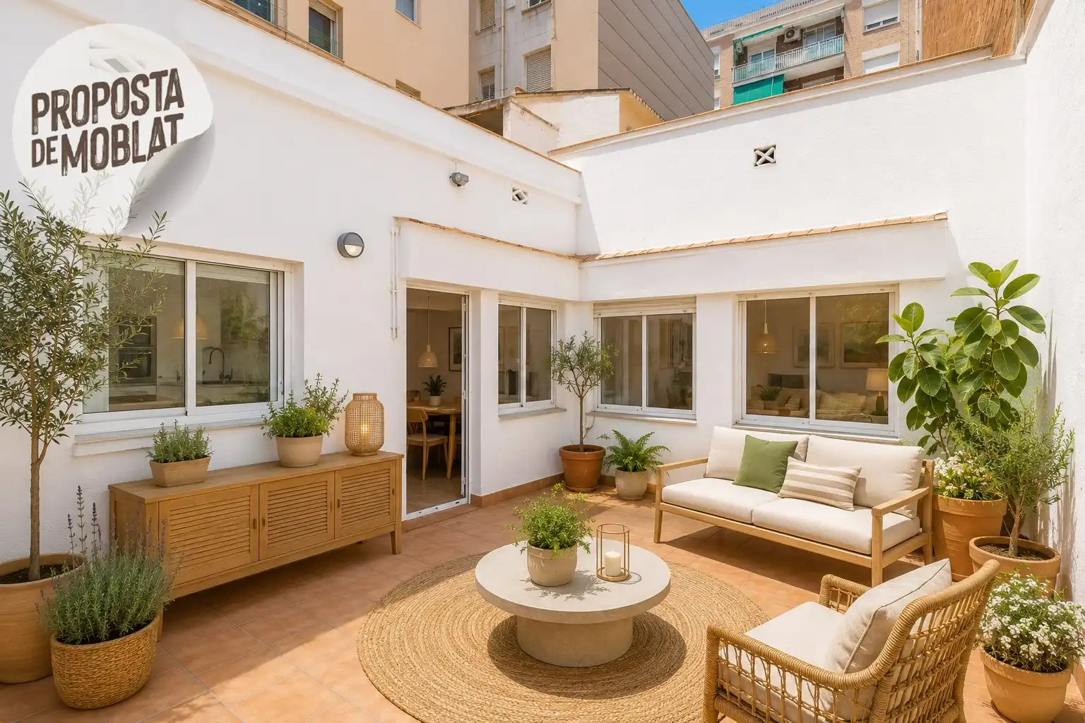 Terraced house with terrace for sale in GARCILASO