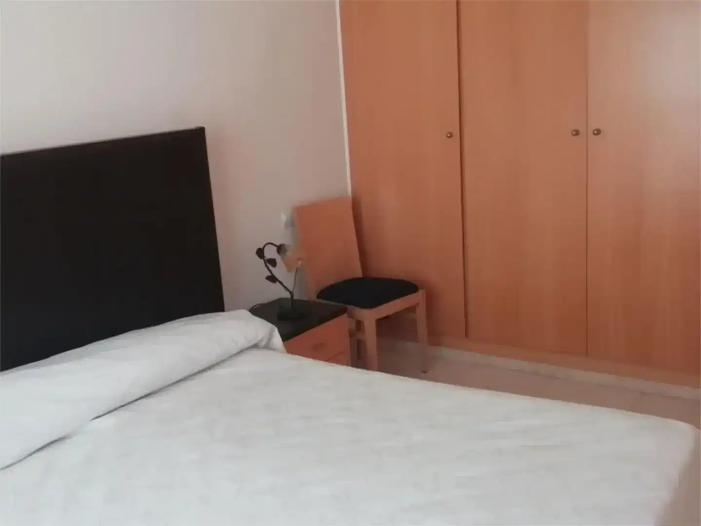 Bedroom of Flat for rent in Vera  with Air Conditioner, Private garden and Swimming Pool