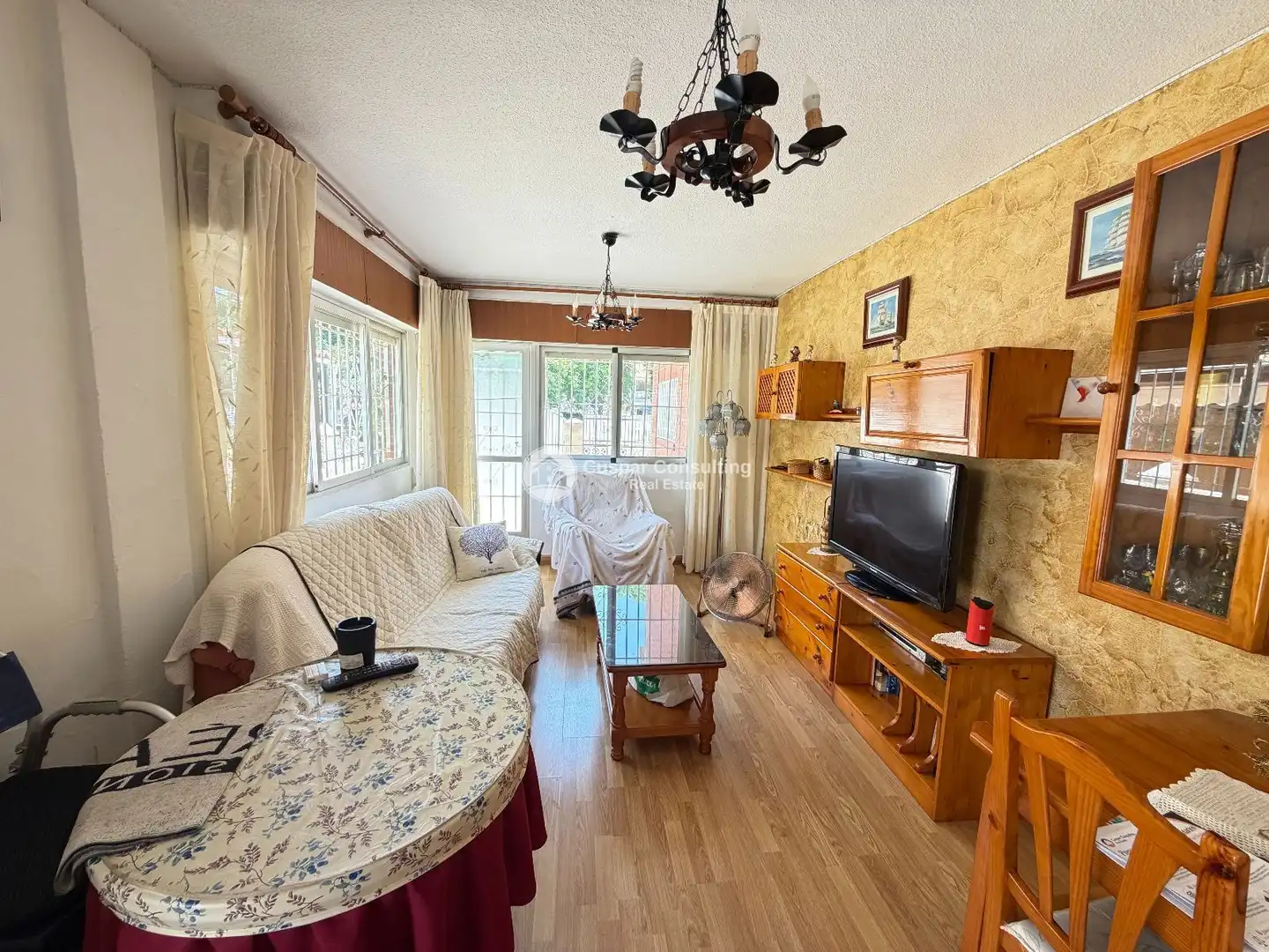 Sala de estar de Dúplex en venta en Los Alcázares con Aire acondicionado, Calefacción y Terraza
