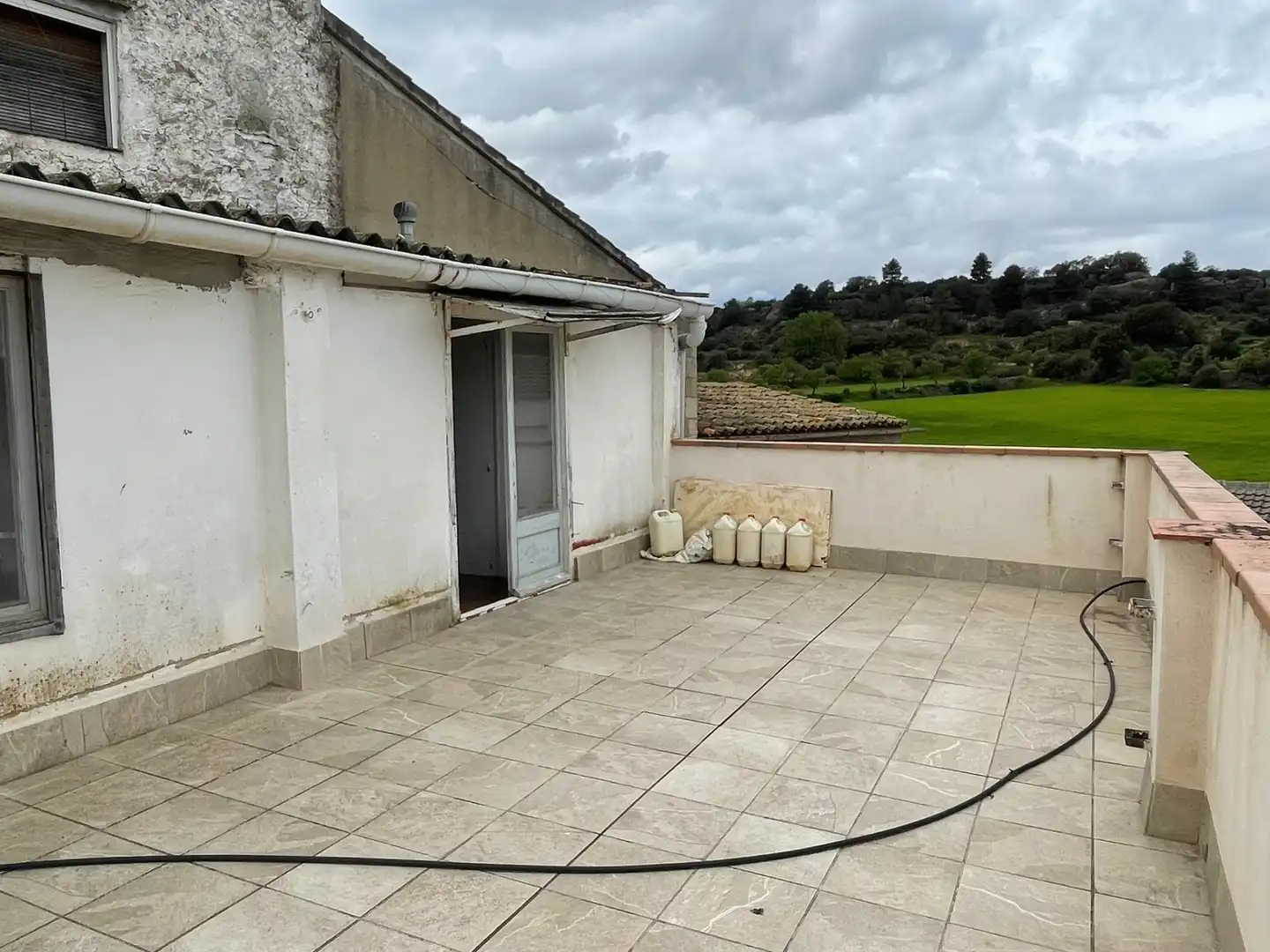 Terrace of Houses for sale in La Pobla de Cérvoles  with Heating, Terrace and Furnished