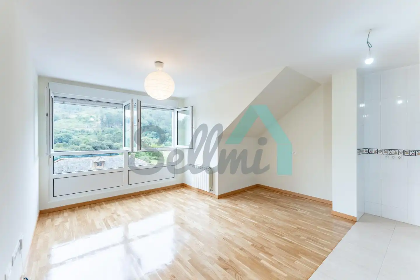 Wohnzimmer von Wohnung zum Verkauf in Valdés - Luarca mit Heizung und Parkett