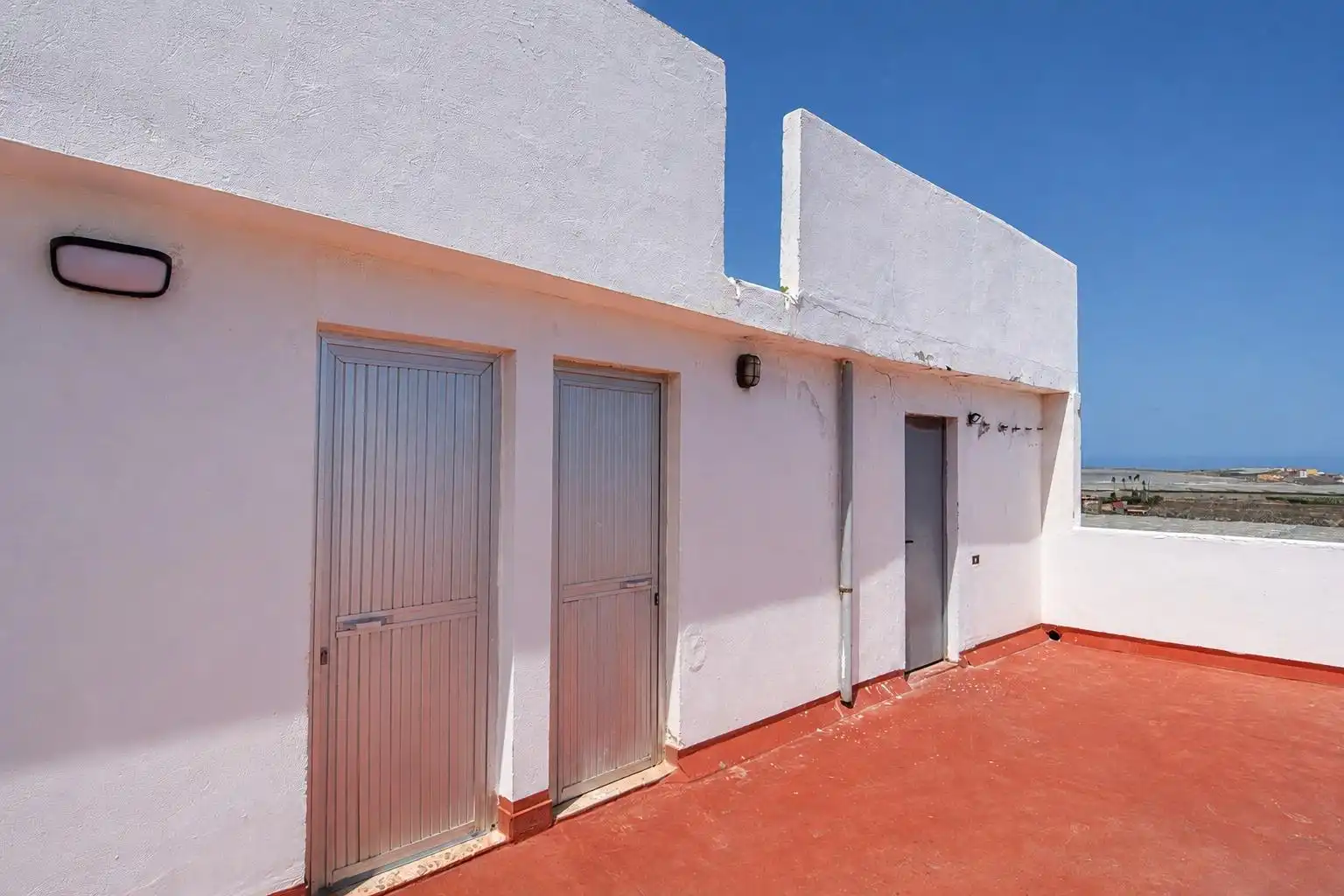 Vista exterior de Piso en venta en Gáldar