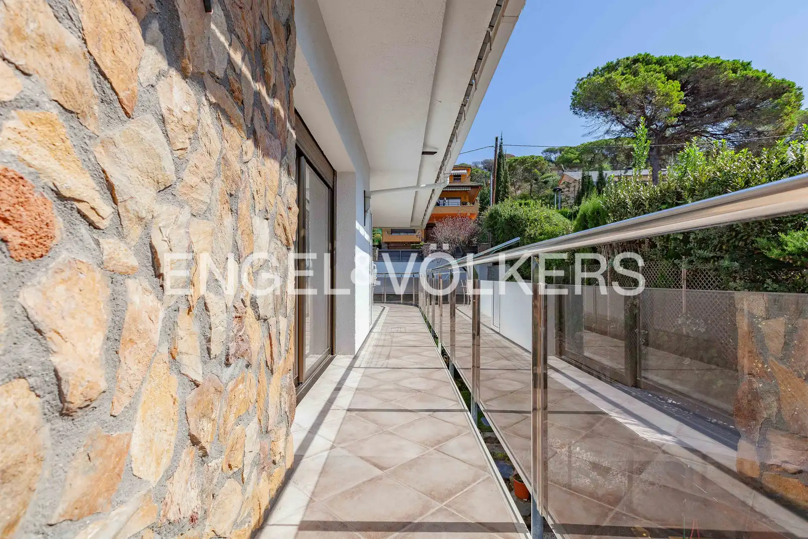 Terraza de Casa o chalet de alquiler en Llinars del Vallès con Aire acondicionado, Calefacción y Jardín privado