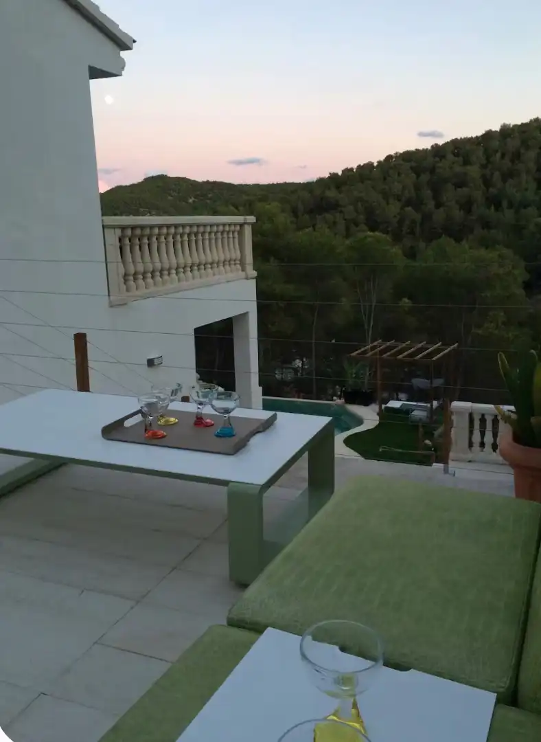 Terraza de Casa o chalet en venta en Sant Pere de Ribes con Aire acondicionado, Calefacción y Jardín privado