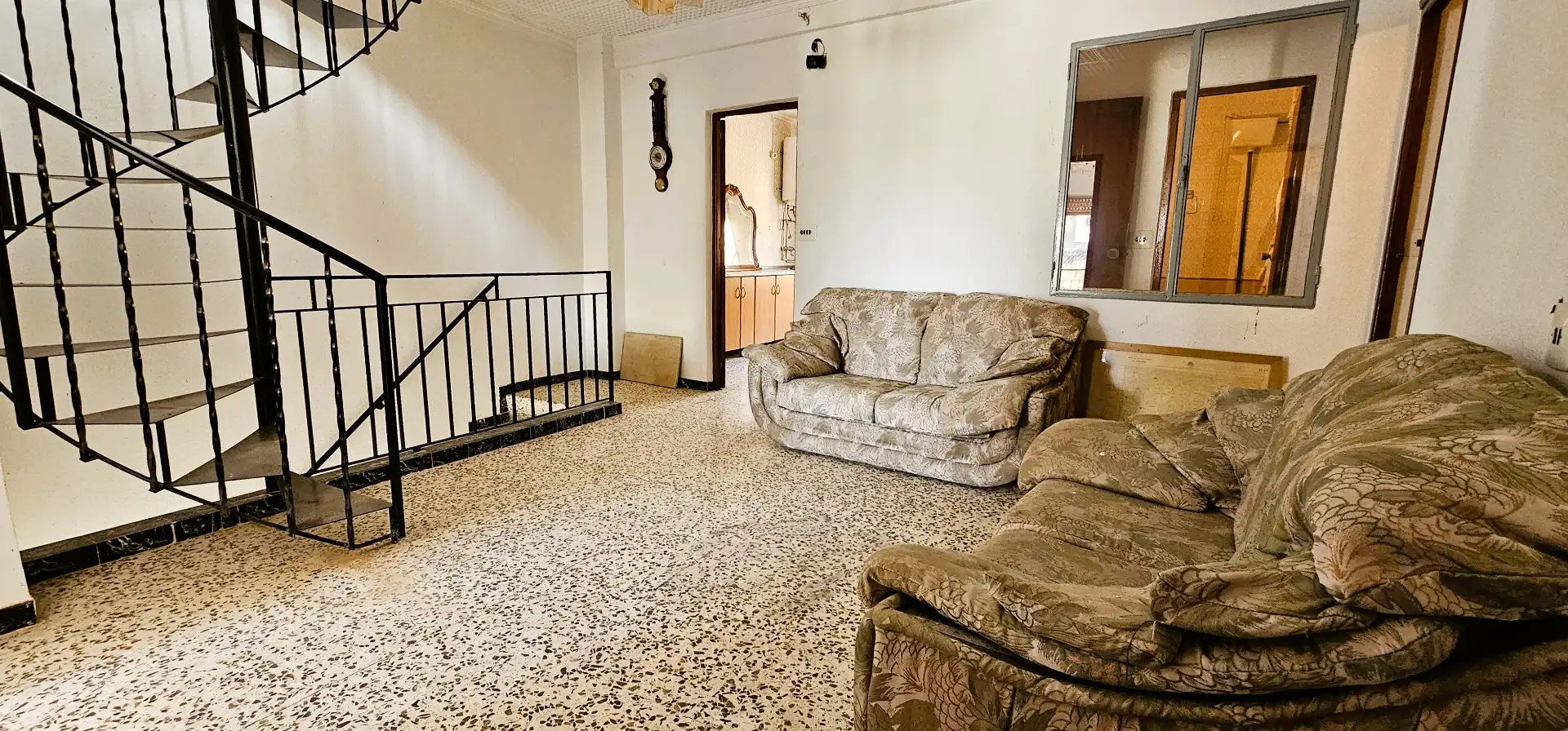 Sala de estar de Casa o chalet en venta en Lorca con Terraza, Trastero y Amueblado