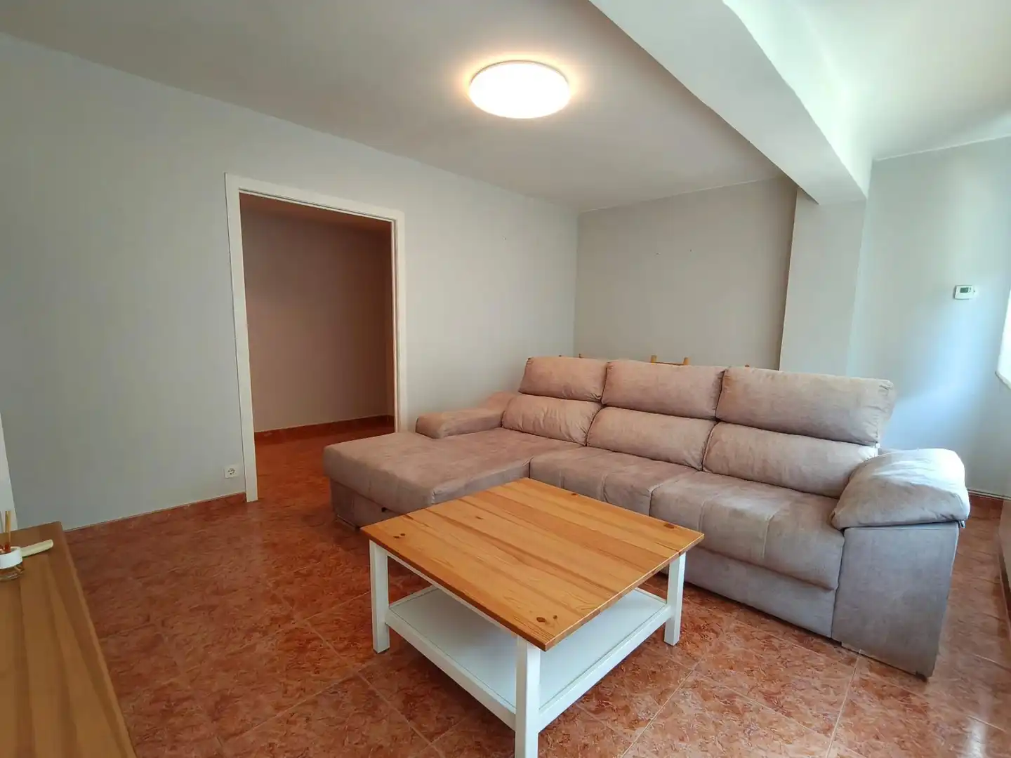 Wohnzimmer von Wohnung zur Miete in Zaragoza mit Heizung, Terrasse und Balkon