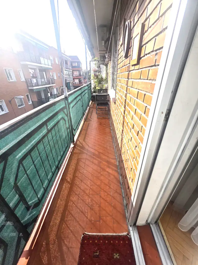 Terrace of Flat for sale in Madrid  with Air Conditioner, Heating and Parquet flooring
