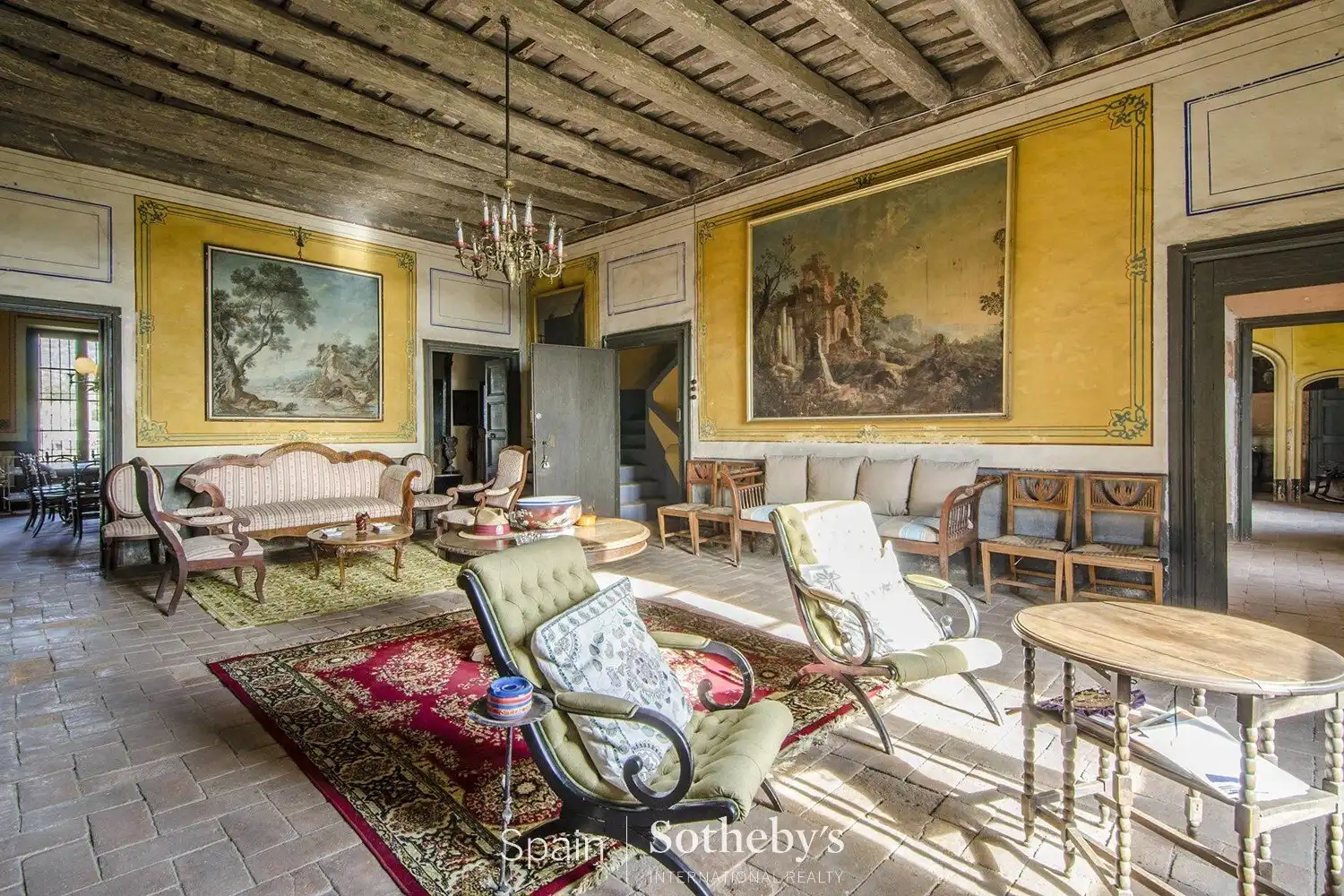 Sala de estar de Casa o chalet en venta en Badalona con Jardín privado, Terraza y Trastero