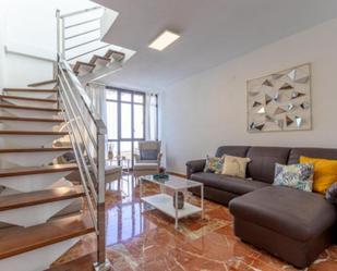 Living room of Apartment to rent in Málaga Capital  with Air Conditioner, Heating and Furnished