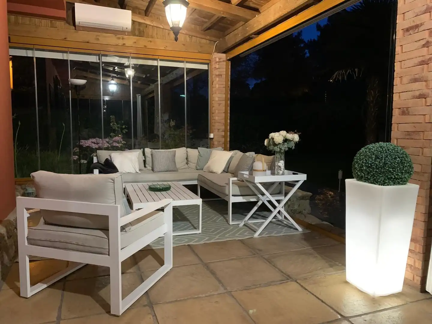 Terraza de Casa o chalet en venta en Boadilla del Monte con Aire acondicionado, Calefacción y Jardín privado