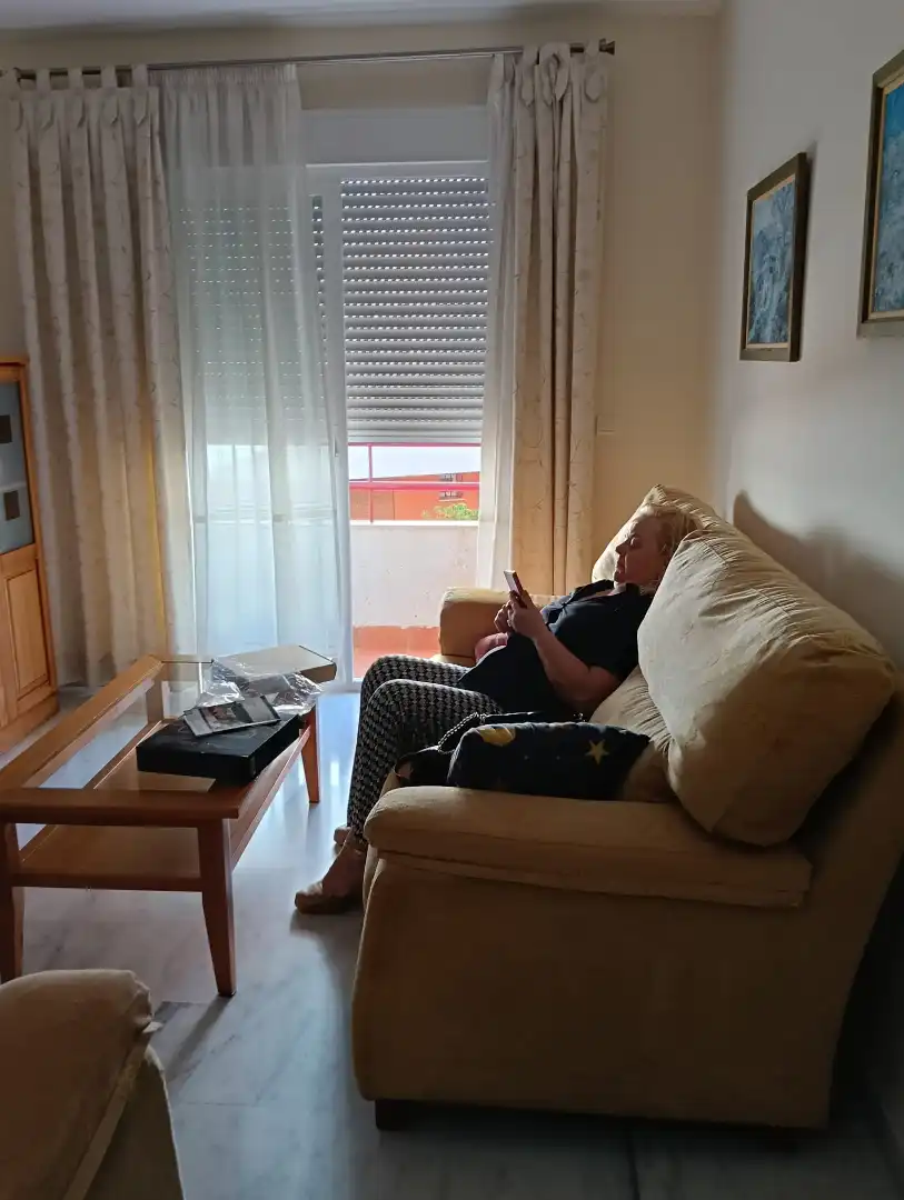 Wohnzimmer von Wohnung zur Miete in Lanjarón mit Möbliert