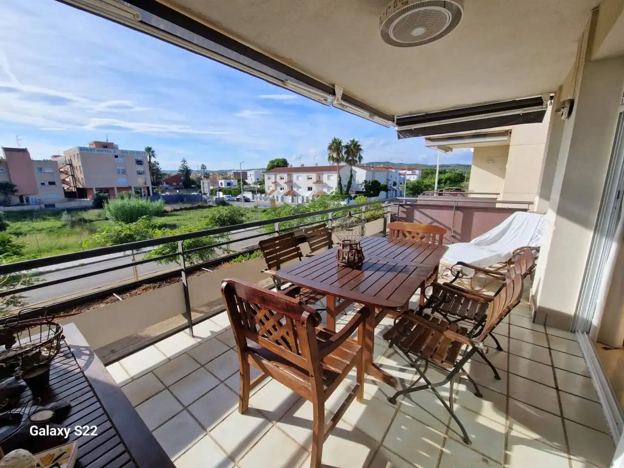 Terrace of Flat for rent in Cubelles  with Air Conditioner, Heating and Terrace