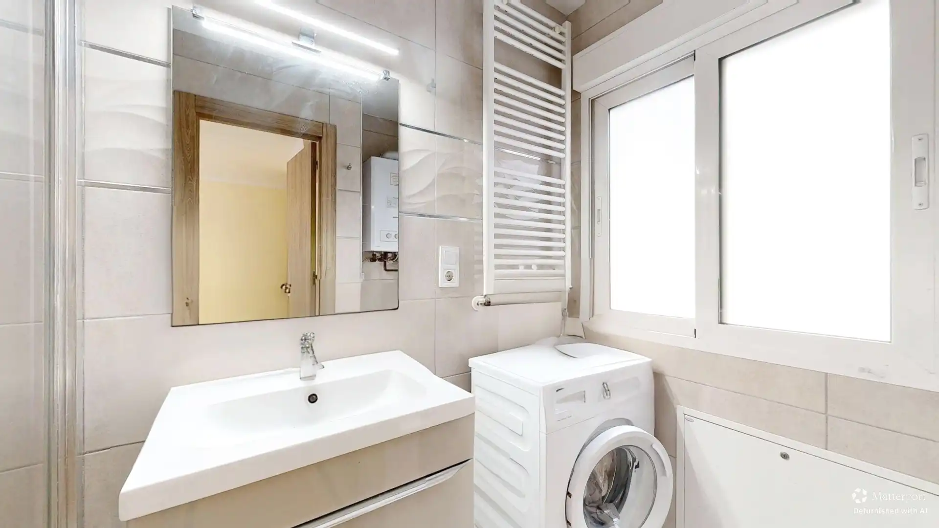 Bathroom of Flat for sale in Torrent  with Air Conditioner, Private garden and Balcony