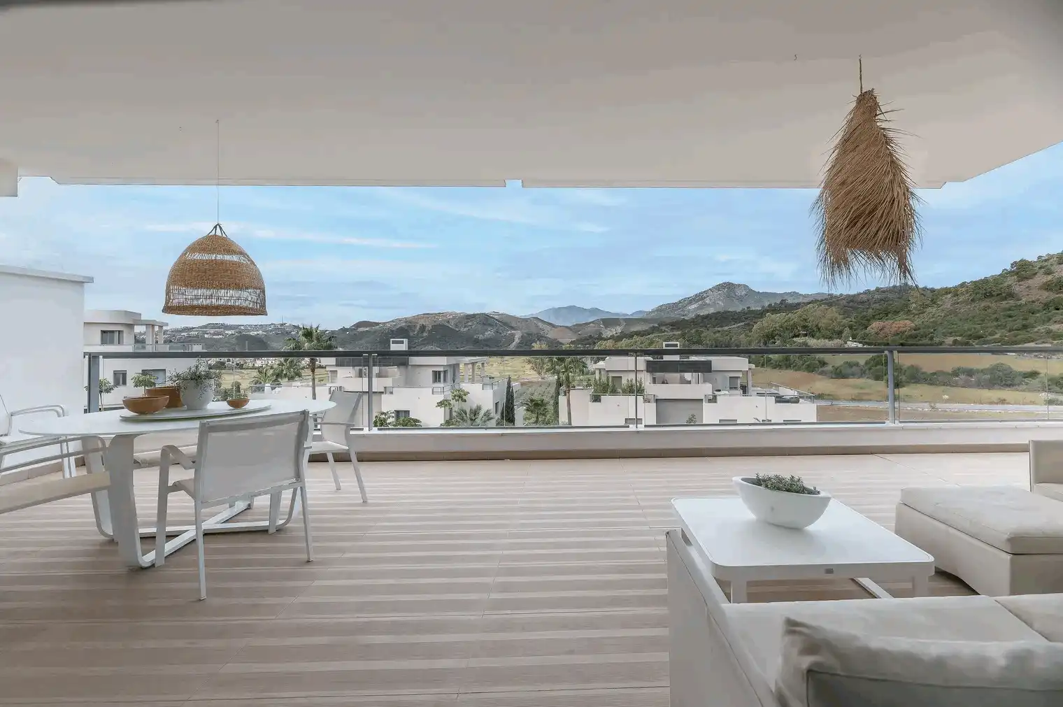 Terraza de Planta baja en venta en Benahavís con Aire acondicionado, Terraza y Trastero