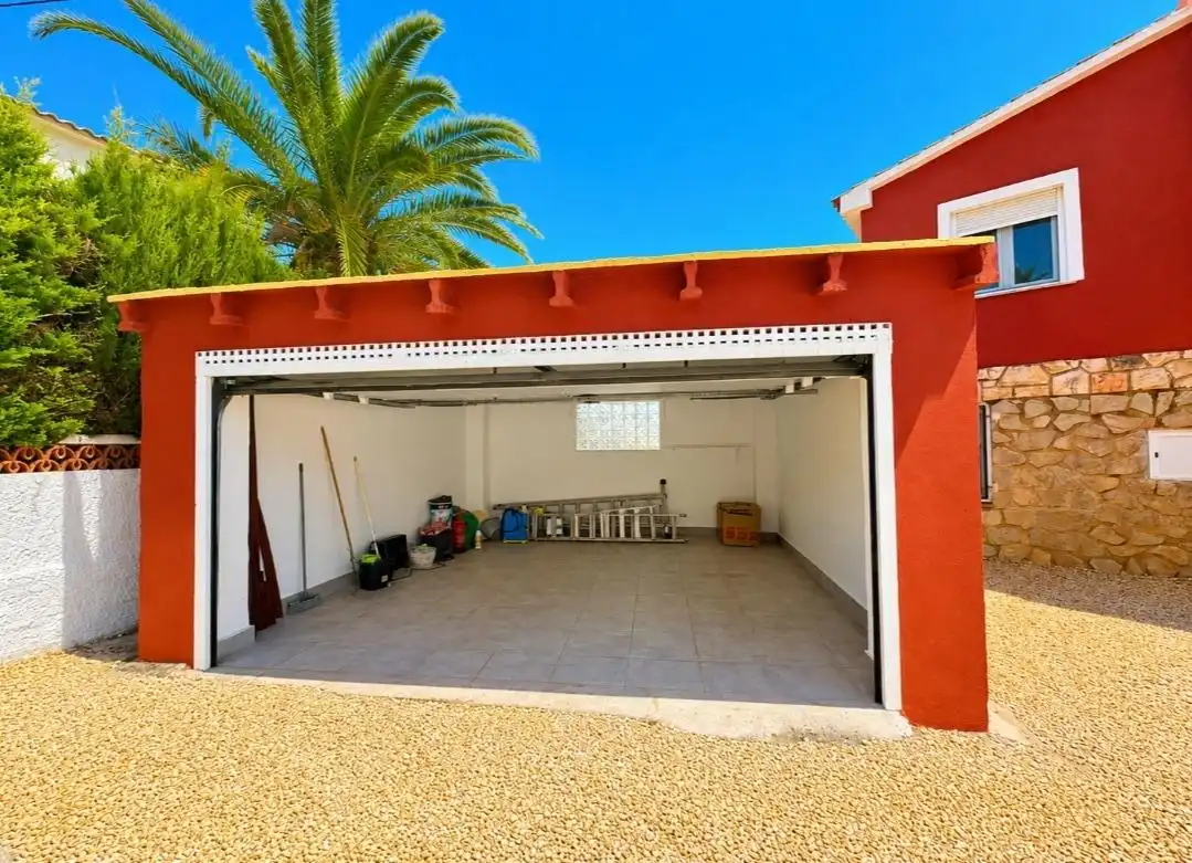 Exterior view of Houses for sale in Calpe / Calp  with Air Conditioner, Heating and Private garden