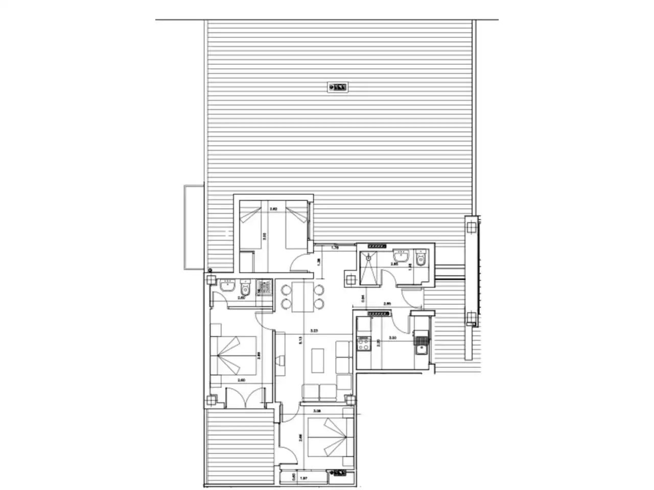 Penthouse with pool for sale in Paseo De La Cruz 1, imagen 51