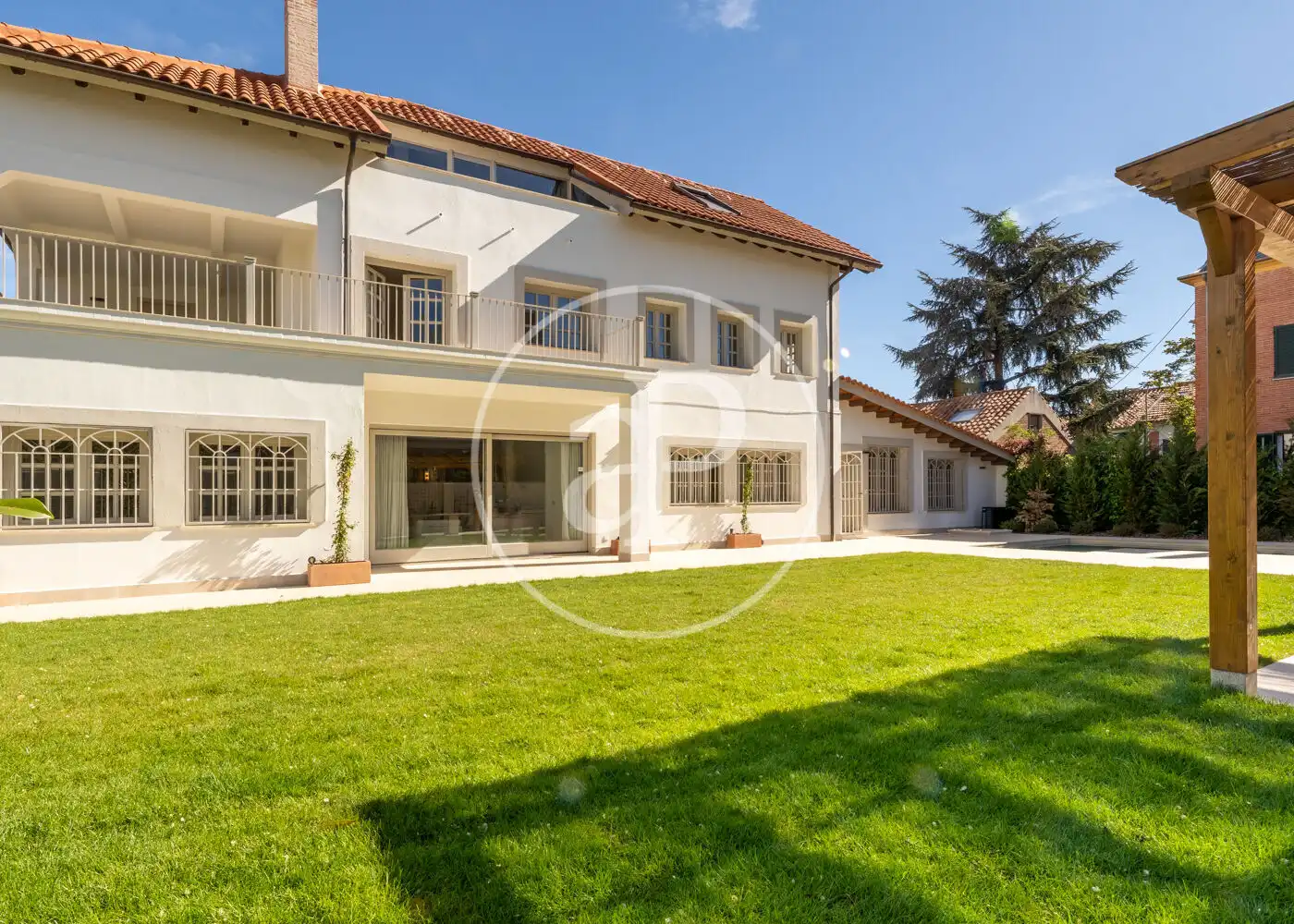 Jardín de Casa o chalet de alquiler en Madrid con Aire acondicionado, Calefacción y Jardín privado